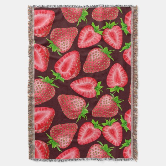 Erdbeeren Decke (Vorderseite Vertikal)