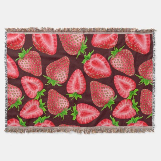 Erdbeeren Decke (Vorderseite)