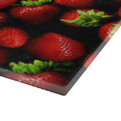 Erdbeeren/dekorative Glasschneidewand Schneidebrett (Ecke)