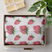 Erdbeeren (Design 50 Red Series) Seidenpapier (Geschenk)
