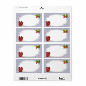 Erdbeeren, die Aufkleber einmachen (Vorne)