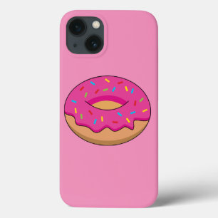Erdbeeren Donut mit Sprinklen-Cartoon Case-Mate iPhone Hülle