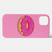 Erdbeeren Donut mit Sprinklen-Cartoon Case-Mate iPhone Hülle (Rückseite (Horizontal))