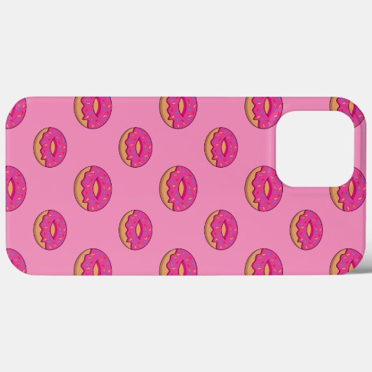 Erdbeeren Donut mit Sprinklen-Cartoon Case-Mate iPhone Hülle (Rückseite (Horizontal))