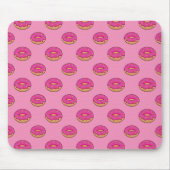 Erdbeeren Donut mit Sprinklen-Cartoon Mousepad (Vorne)