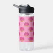 Erdbeeren Donut mit Sprinklen-Cartoon Trinkflasche (Rechts)