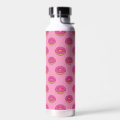 Erdbeeren Donut mit Sprinklen-Cartoon Trinkflasche (Links)