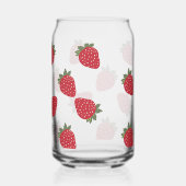 Erdbeeren Dosenglas (Rückseite)