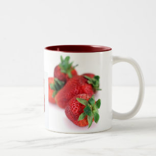 Erdbeeren Drink Tasse