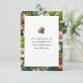 Erdbeeren druckt Flat Danke Karte (Stehend Vorderseite)