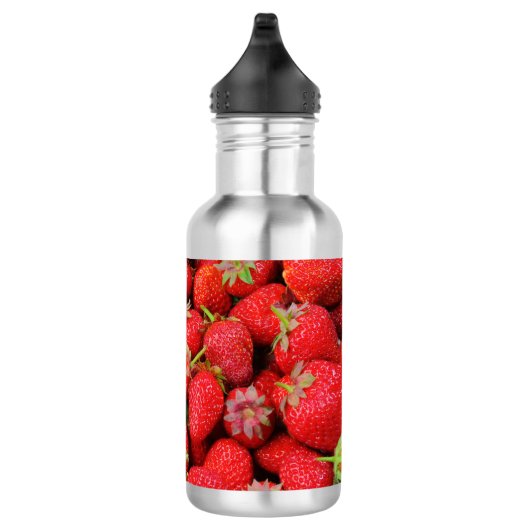 Erdbeeren Edelstahlflasche (Rechts)