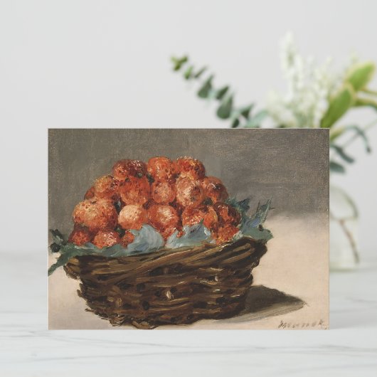 Erdbeeren | Édouard Manet (Stehend Vorderseite)
