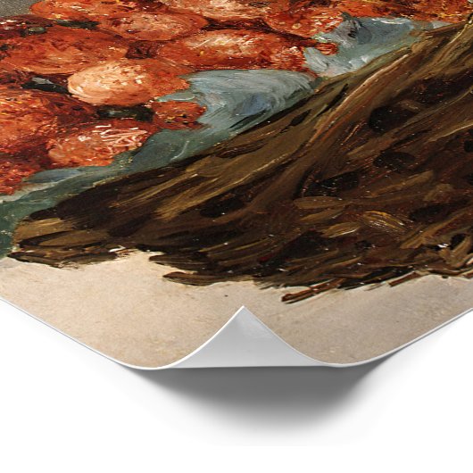 Erdbeeren | Édouard Manet Poster (Ecke)