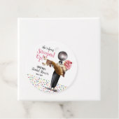 Erdbeeren-Eiscreme-Brautparty Geschenkanhänger (Beispiel)