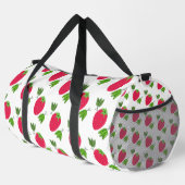 Erdbeeren Erdbeer Frucht Muster Frucht rot st Duffle Bag (Rechte Ecke)