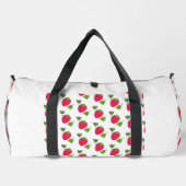 Erdbeeren Erdbeer Frucht Muster Frucht rot st Duffle Bag (Rückseite)