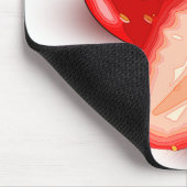 Erdbeeren Farbenfroh Elegantes modernes Template Mousepad (Ecke)