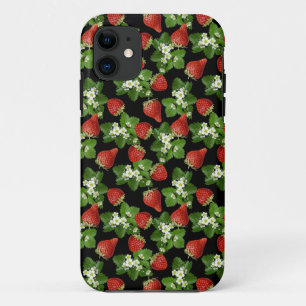 Erdbeeren Farm Fresh Black Case-Mate iPhone Hülle