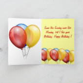 Erdbeeren Feiertagskarte (Innenseite)