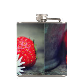 Erdbeeren Flachmann (Rückseite)