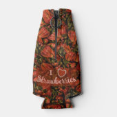 Erdbeeren Flasche Cooler Flaschenkühler (Rückseite)