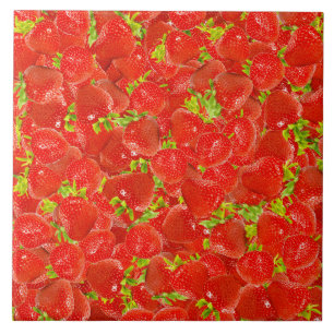 Erdbeeren Fliese