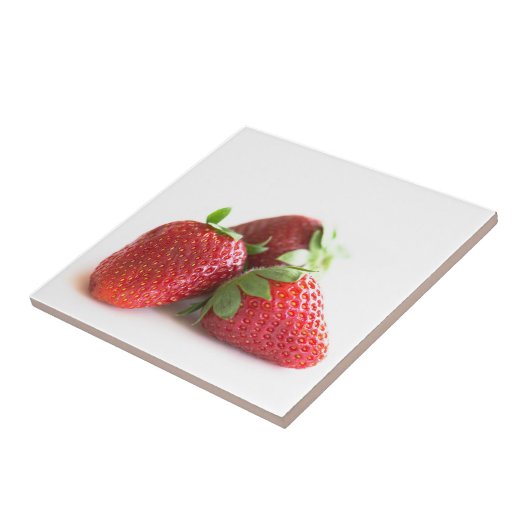 Erdbeeren Fliese (Seite)