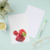 Erdbeeren Flyer (Vorderseite & Rückseite)