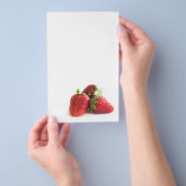 Erdbeeren Flyer (Handgriff)