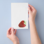 Erdbeeren Flyer (Handgriff)