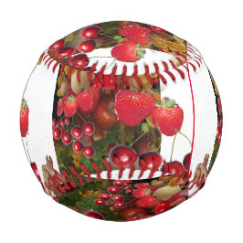 Erdbeeren Früchte Baseball