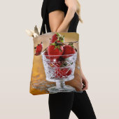 Erdbeeren für Dessert Tote Bag Tasche (Von Nahem)