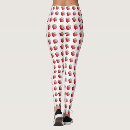 Erdbeeren Galore Leggings (Rückseite)