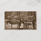 "Erdbeeren - ganz reif, ganz reif! ", 1876-78 Visitenkarte (Rückseite)