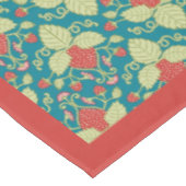 Erdbeeren Garten Obst & Blüten Tischdecke (Schrägansicht)