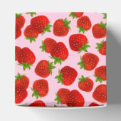 Erdbeeren-Gastgeschenk Geschenkschachtel (Oben)