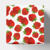Erdbeeren-Gastgeschenk Geschenkschachtel (Oben)