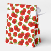 Erdbeeren-Gastgeschenk Geschenkschachtel (Rückseite)