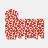 Erdbeeren-Gastgeschenk Geschenkschachtel (Ungefaltet)