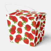 Erdbeeren-Gastgeschenk Geschenkschachtel (Rückseite)