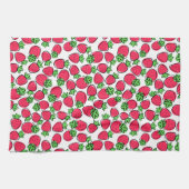 Erdbeeren Geburtstagsdusche Geschirrtuch (Horizontal)