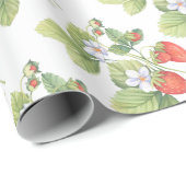 Erdbeeren Geschenkpapier (Rolleneckpunkt)