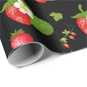 Erdbeeren Geschenkpapier (Rolleneckpunkt)