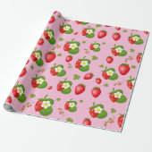 Erdbeeren Geschenkpapier (Ungerollt)