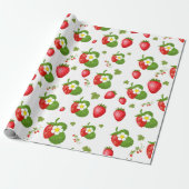 Erdbeeren Geschenkpapier (Ungerollt)