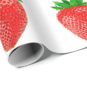 Erdbeeren Geschenkpapier (Rolleneckpunkt)