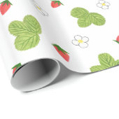 Erdbeeren Geschenkpapier (Rolleneckpunkt)