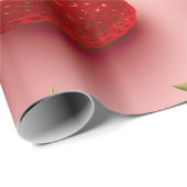Erdbeeren Geschenkpapier (Rolleneckpunkt)