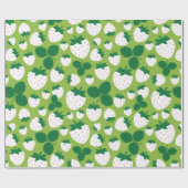 Erdbeeren Geschenkpapier (Flach)