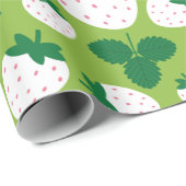Erdbeeren Geschenkpapier (Rolleneckpunkt)
